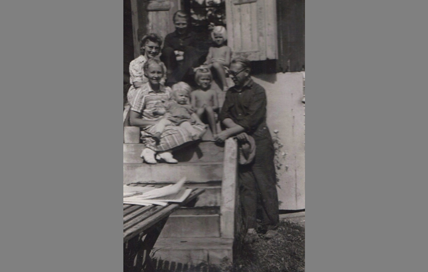 Familjen Grevenius 1943.